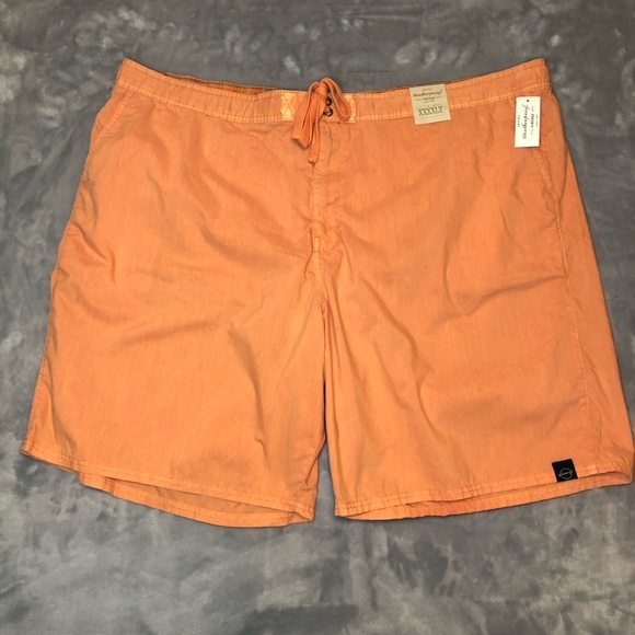 Weatherproof Vintage Men's Swim Trunks with Lining Orange Size XXXXLT NWT - Picture 11 of 11